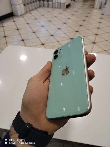 dublikat telefonlar iphone: IPhone 11, 128 GB, Yaşıl, Zəmanət