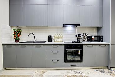 flat osh: 2 комнаты, Бишкек Парк ТРЦ, Душевая кабина, Постельное белье, Кондиционер — 10