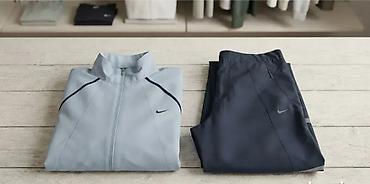kožna jakna s: Nike komplet – jakna/šuškavac + donji deo - Brend: Nike - Veličina: S — 1