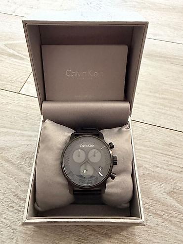 saat samdan: Calvin Klein kişilər üçün xronoqraf saat - Brend: Calvin Klein (CK) — 1