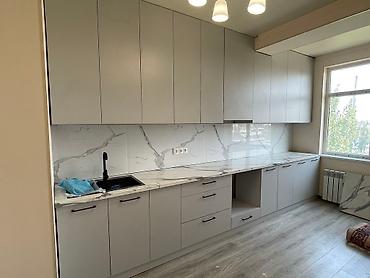 Кухонные гарнитуры: Кухонный гарнитур, Новый, цвет - Белый, ДСП, Бесплатная доставка — 14