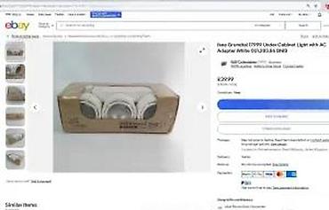 ikea lusteri i plafonjere: IKEA GRUNDTAL 17999 – set od 3 podkabinetske “puck” svetiljke - Tip — 7