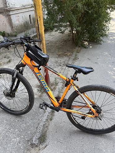 MTB velosiped – Isma brendi, narıncı/sarı rəng sxemi Texniki