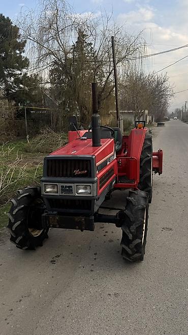 Мини-тракторы YANMAR: Гидро наклон бар Усилитель руля Трактор Yanmar FX28D с навесной — 3