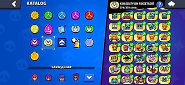 Digər kolleksiyalar: Brawl Stars hesabı – yüksək inkişaf etmiş kolleksiya - Ümumi — 22