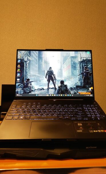 купить asus tuf gaming f15: Ноутбук, Asus, 16 ", Оюндар үчүн, эс тутум NVMe SSD