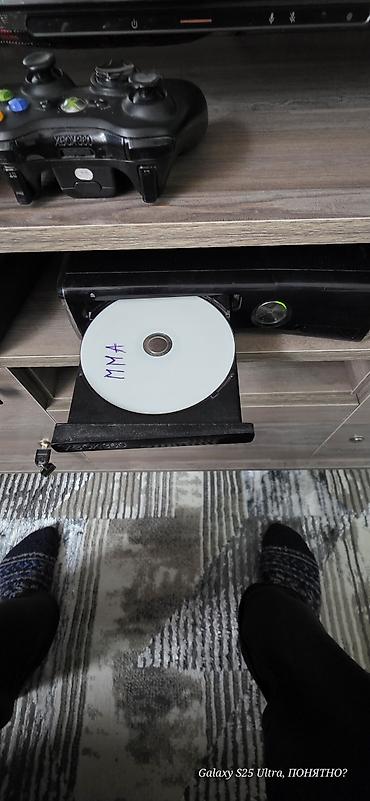 ноутбук с 4070: Игровая приставка Xbox 360 (серия Slim) (прошитая) с комплектом — 2