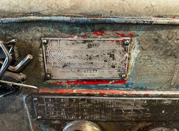 Metal dəzgahları: Takarni stanoku 1K 62 hec bir prablemi yoxdur işlək vəzyyətdədir elave