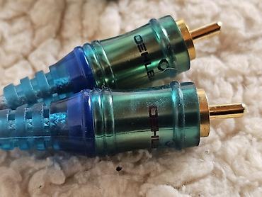 Kablovi i adapteri za kamere: Oehlbach NF Set Ice BLUE Kabel Interconnect Činč RCA Dva R(Cinch) — 1