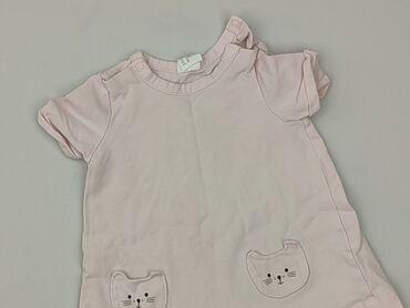 sukienka z piórami na dole: Dress, H&M, 3-6 months, condition - Perfect