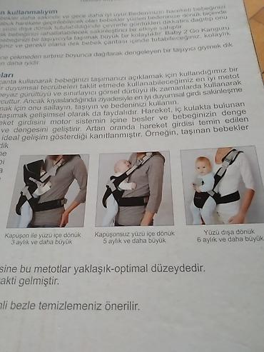 Другие товары для детей: Baby2Go çoxməqsədli uşaq daşıyıcısı (kenguru) - Yaş/Qramaj: 3 aylıq — 5