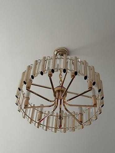 Çılçıraq, 10 və daha çox lampa, Metal