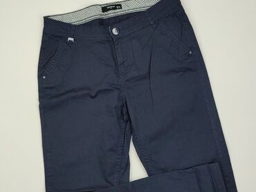 spódnice reserved niebieska: Spodnie materiałowe, Reserved, XS, stan - Bardzo dobry