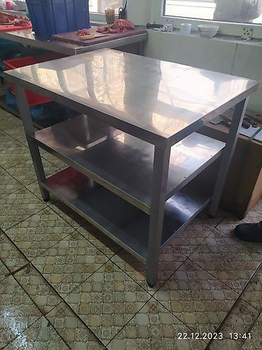 Стеллажи: Стеллажи из нержавейки Стеллажи для столовой на заказ изготовим любые — 6