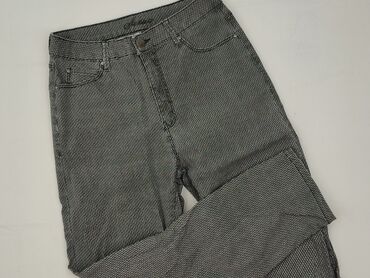 Women's Clothing: Material trousers for women, size M (EU 38)