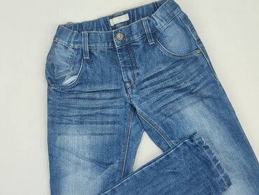 czarne jeansy guess: Джинси, Name it, 11 р., 146, стан - Задовільний