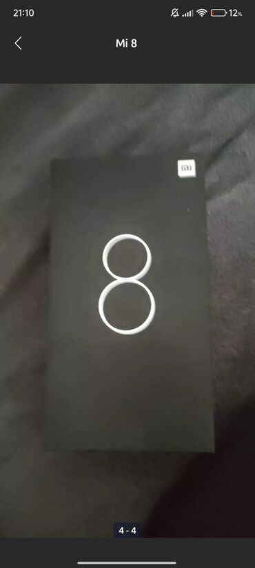 mı 8: Xiaomi Mi 8, 64 GB, rəng - Qara