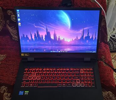 acer notebook qiymetleri: İşlənmiş Acer Nitro, 17 ", Intel Core i5, 512 GB, Ödənişli çatdırılma