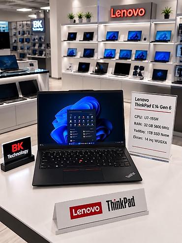 Yeni Lenovo ThinkPad, 14 ", Intel Core i7, 1 TB, Ünvandan götürmə, Rayonlara çatdırılma, Ödənişli çatdırılma lalafo.az -da Yeni Lenovo ThinkPad, 14 ", Intel Core i7, 1 TB, Ünvandan götürmə, Rayonlara çatdırılma, Ödənişli çatdırılma