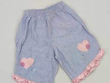 krótkie spodenki ogrodniczki: Shorts, 1.5-2 years, 92, condition - Good