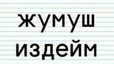 Разнорабочие: Ассаламу алейкум! Атым Рустам,Бишкектен күнүнө төлөнгөн жумуш издейм