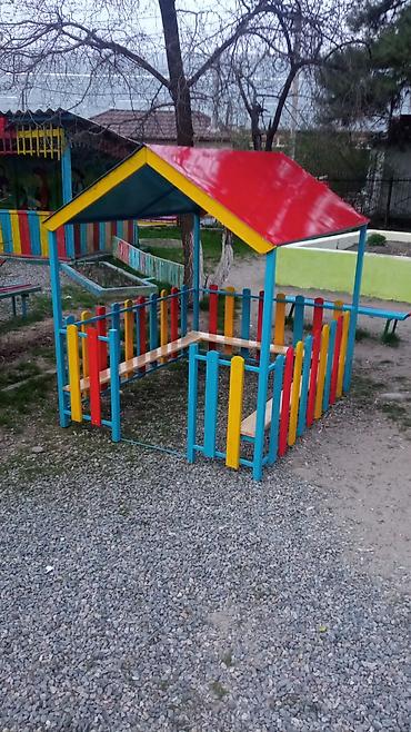 детские вещи с: Горка комплекс с качелями, + рукоход, шведская стенка, пожарный спуск — 9