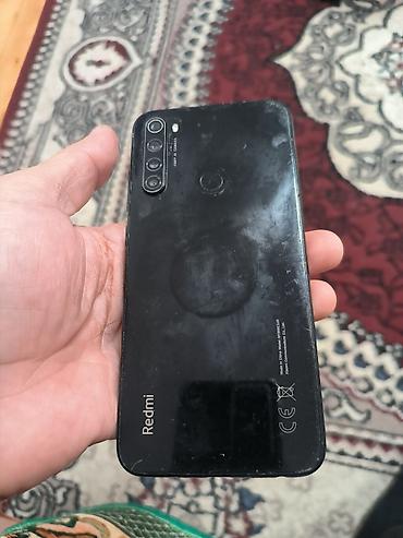 iphone 15 pro max satis: Redmi Note 8 (2021), 64 GB, rəng - Qara, Sensor, Barmaq izi, İki sim kartlı — 1