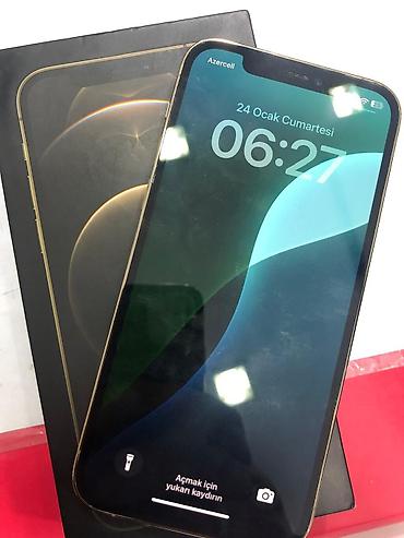 Apple iPhone: IPhone 12 Pro, 128 GB, Çəhrayı, Face ID, Simsiz şarj, Sənədlərlə — 1