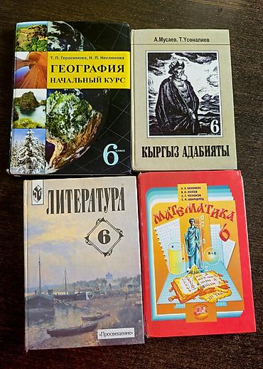 Книги и журналы: Кыргызская литература, 6 класс, Б/у, Самовывоз, Платная доставка — 1