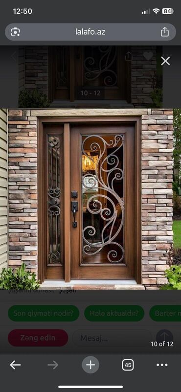 Giriş qapıları: Ofis üçün Yeni Giriş qapısı Zamok ilə, Pulsuz quraşdırma, Ünvandan götürmə, Pulsuz çatdırılma, Ödənişli çatdırılma — 37