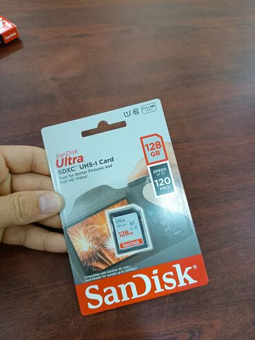 sandisk 128gb: Yaddaş Karti SanDisk 128gb 120mb/s