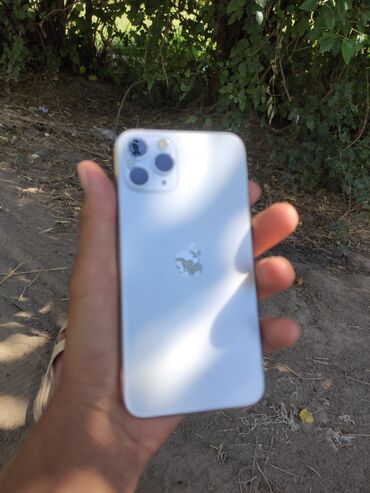 скупка принтеров бу: IPhone 11 Pro, Колдонулган, 64 ГБ, Күмүш, 85 %