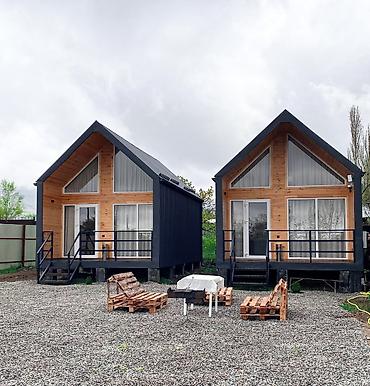 Посуточная аренда домов: •Guest house karakol •В городе Каракол •Барнхаус домики •Уютно, тепло — 16