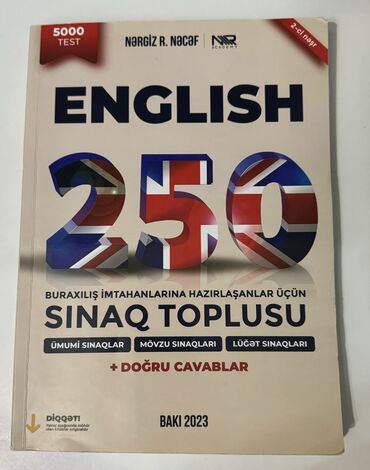 ingilis dili 250 sınaq pdf: English 250 Nərgiz Nəcəf