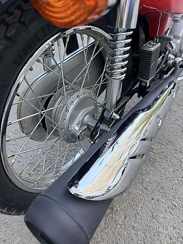 мото ява: Классический мотоцикл Honda, 125 куб. см, Бензин, Взрослый, Б/у — 7