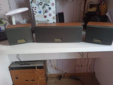 Dinamiklər və kolonkalar: Sony Kolonka, Növ - Akustik, rəng - Bej — 4