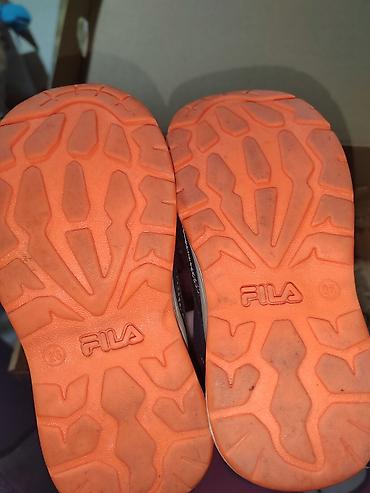 Čizme: Fila dečje zimske patike/čizmice – dva para 1) Bordo model - Topla — 5