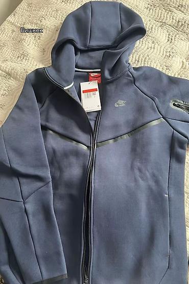 Мужской спортивный костюм, L, Nike, Новый, цвет - Синий, Самовывоз, Платная доставка