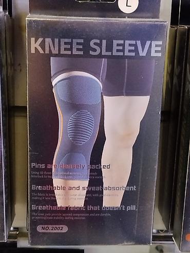 Эластичный наколенник KNEE SLEEVE (размер L) - Модель: NO.2002 -