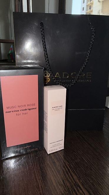 Narciso Rodriguez qadın ətirləri dəsti - Musc Noir Rose For Her – Eau