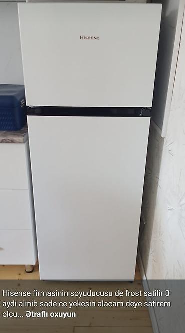 Hisense soyuducu – No Frost sistemli, iki qapılı model. - Brend