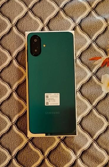 Samsung Galaxy A07, 128 GB, rəng - Yaşıl, Sensor, Barmaq izi, İki sim kartlı lalafo.az -da Samsung Galaxy A07, 128 GB, rəng - Yaşıl, Sensor, Barmaq izi, İki sim kartlı