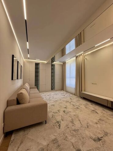 ремонт домов: 3 бөлмө, 107 кв. м, Элитка, 9 кабат, Дизайнердик ремонт