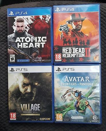 switch 2: Игровые диски для PlayStation: - PS4 — Atomic Heart ( PS5 Upgrade — 1