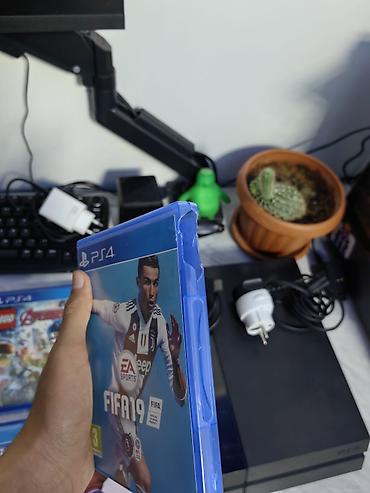PS4 (Sony PlayStation 4): PS 4 FAT В ОШЕ 18.000сом с дисками не прошитая 500гб 6 дисков Fifa 22 — 10