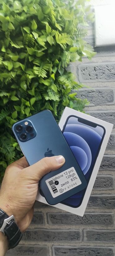 iphone 6 plus ikinci el: IPhone 12 Pro, 128 GB, Midnight, Face ID
