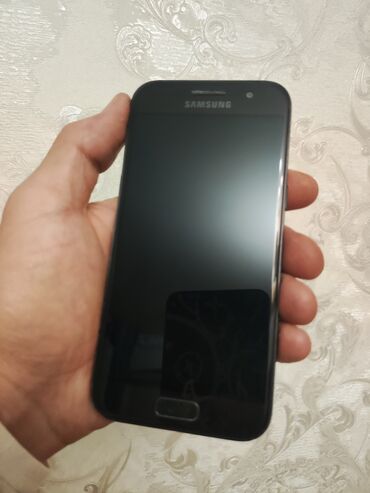 samsung a5 цена в бишкеке: Samsung Galaxy A3 2017, Колдонулган, 16 ГБ, түсү - Кара, 2 SIM