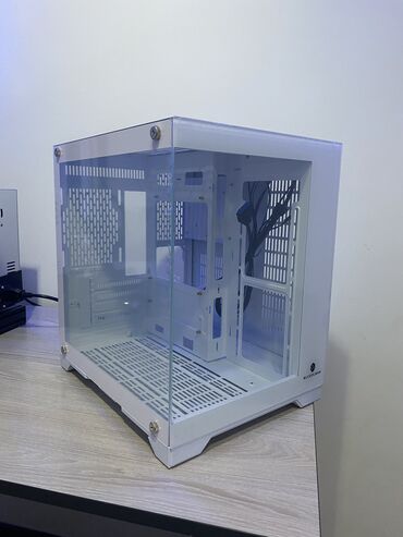 боковая: Корпус ПК, Новый, Micro-ATX, цвет - Белый