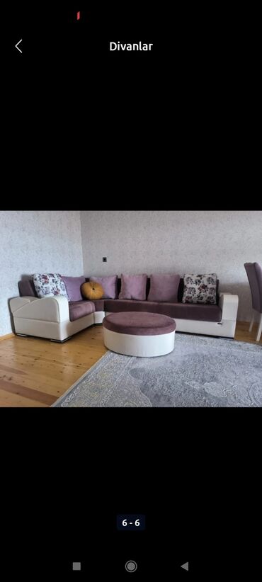 мебель для прихожей в баку: Угловой диван, Пуфик