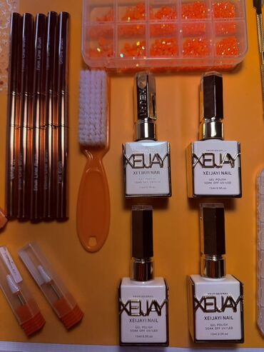 Manikür və pedikür məhsulları: Dırnaq üçün gel lak, Yeni, Ödənişli çatdırılma, Ünvandan götürmə, Pulsuz çatdırılma — 10